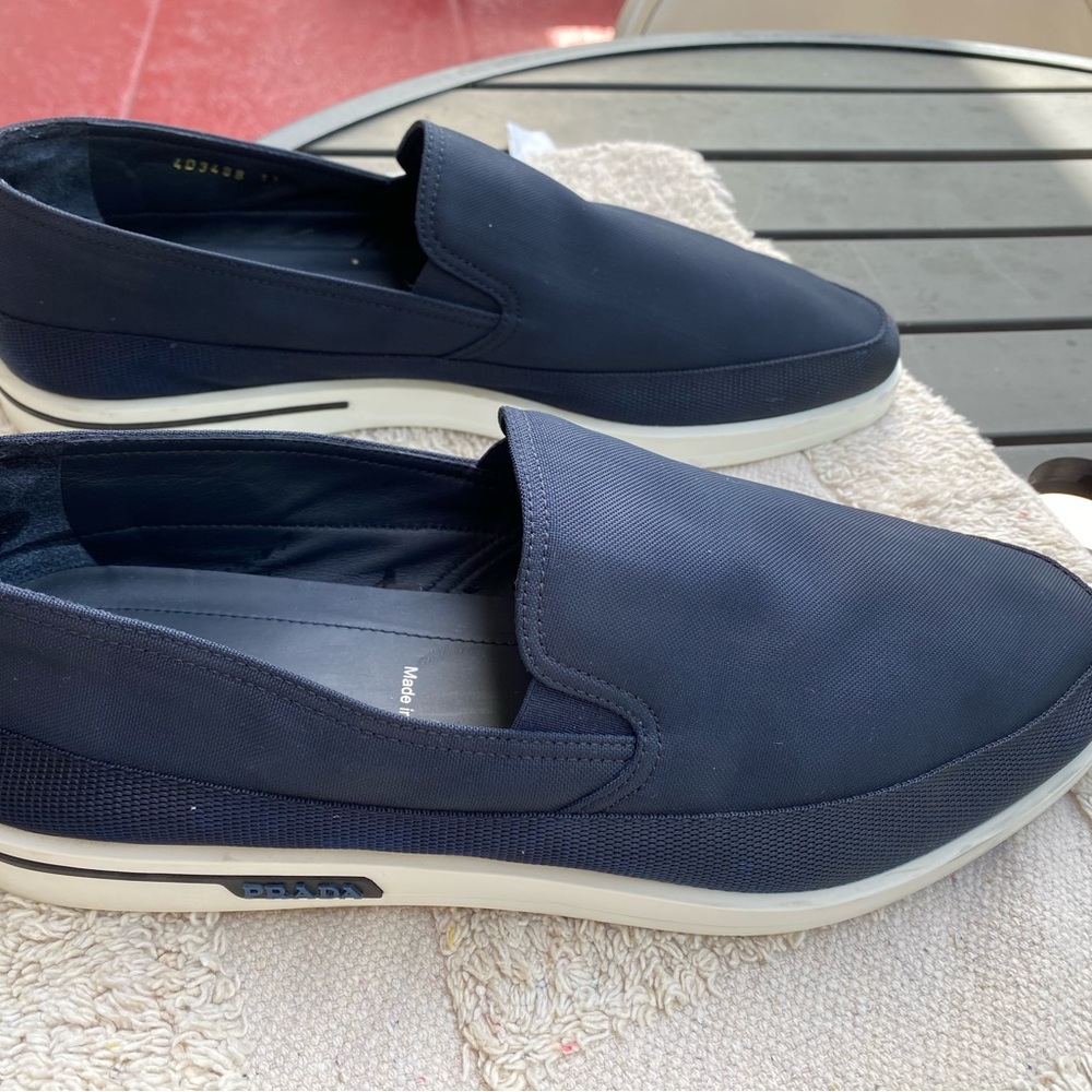 Men Prada shoes.